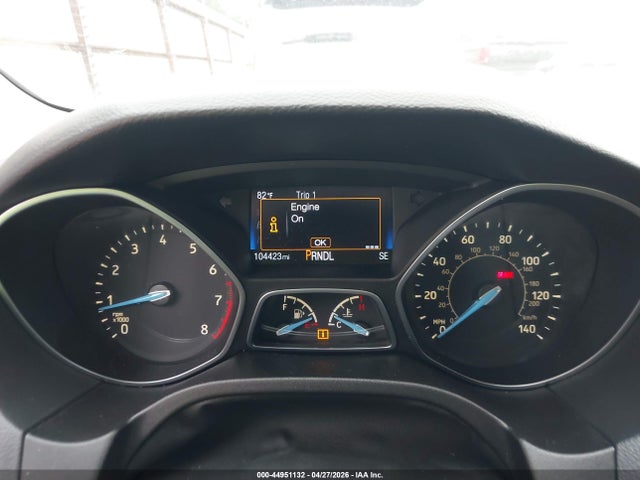 2016 Ford Focus Se მანქანა იყიდება აუქციონზე, vin: 1FADP3K2XGL245027, აუქციონის ნომერი: 44951132