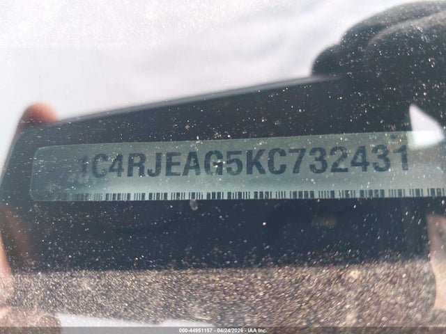 Aukcja sprzedaży 2019 Jeep Grand Cherokee Laredo E 4x2, vin: 1C4RJEAG5KC732431, numer aukcji: 44951157