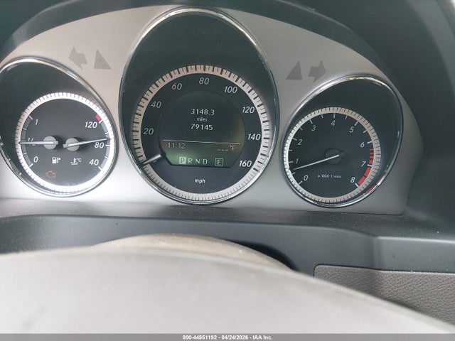 44951192 :رقم المزاد ، WDDGF5EB2BA473597 vin ، 2011 Mercedes-benz C 300 Luxury/sport مزاد بيع