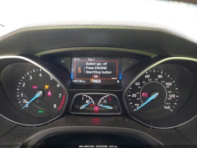 2015 Ford Focus Titanium მანქანა იყიდება აუქციონზე, vin: 1FADP3J24FL293686, აუქციონის ნომერი: 44951250