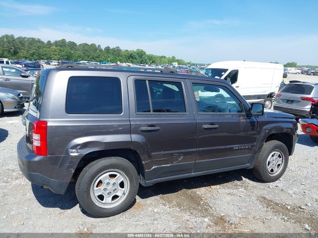 Продажа на аукционе авто 2016 Jeep Patriot Sport, vin: 1C4NJPBAXGD761302, номер лота: 44951255