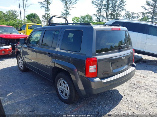 Продажа на аукционе авто 2016 Jeep Patriot Sport, vin: 1C4NJPBAXGD761302, номер лота: 44951255