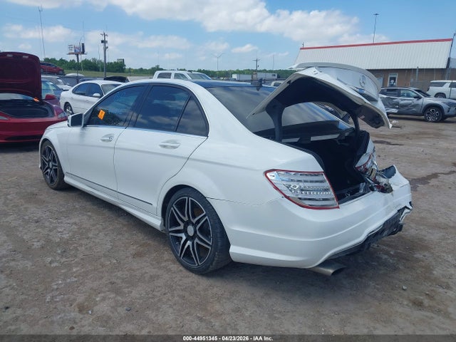44951345 :رقم المزاد ، WDDGF4HB1DA777187 vin ، 2013 Mercedes-benz C 250 Sport مزاد بيع