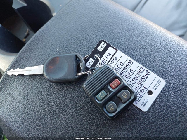 Aukcja sprzedaży 2006 Ford Mustang V6, vin: 1ZVFT80N465244724, numer aukcji: 44951349