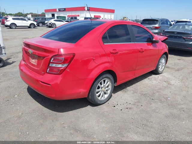 44951361 :رقم المزاد ، 1G1JD5SH3J4122489 vin ، 2018 Chevrolet Sonic Lt Auto مزاد بيع
