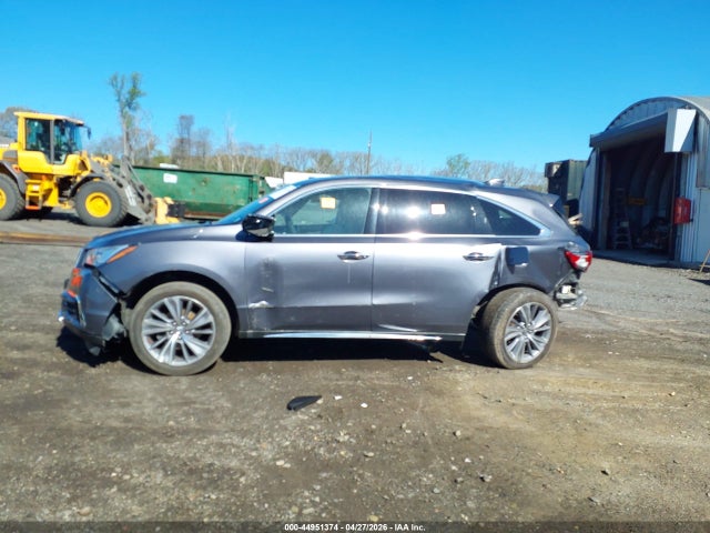 2017 Acura Mdx Technology Package მანქანა იყიდება აუქციონზე, vin: 5J8YD4H56HL008369, აუქციონის ნომერი: 44951374