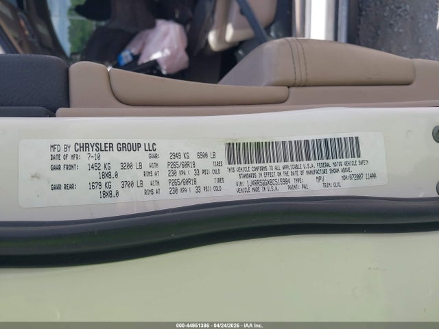 Aukcja sprzedaży 2011 Jeep Grand Cherokee Limited, vin: 1J4RR5GGXBC515984, numer aukcji: 44951386