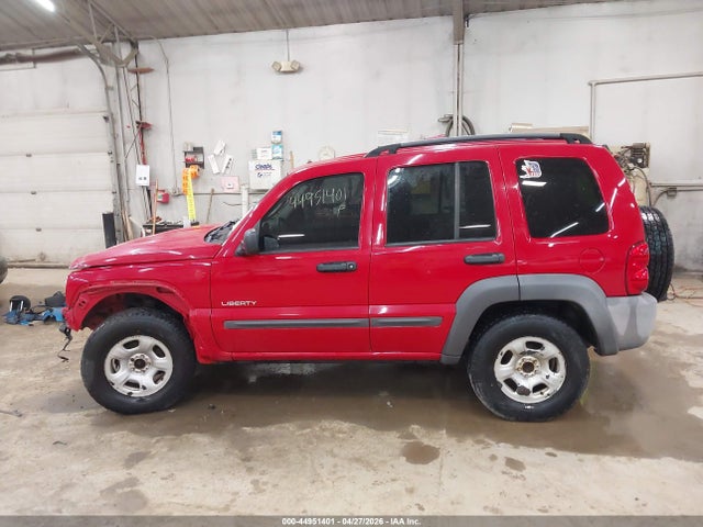 44951401 :رقم المزاد ، 1J4GL48KX4W223467 vin ، 2004 Jeep Liberty Sport مزاد بيع