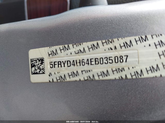 44951445 :رقم المزاد ، 5FRYD4H64EB035087 vin ، 2014 Acura Mdx Technology Pkg W/entertainment Pkg مزاد بيع