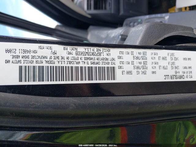 2009 Jeep Liberty Sport მანქანა იყიდება აუქციონზე, vin: 1J8GP28K59W550339, აუქციონის ნომერი: 44951485
