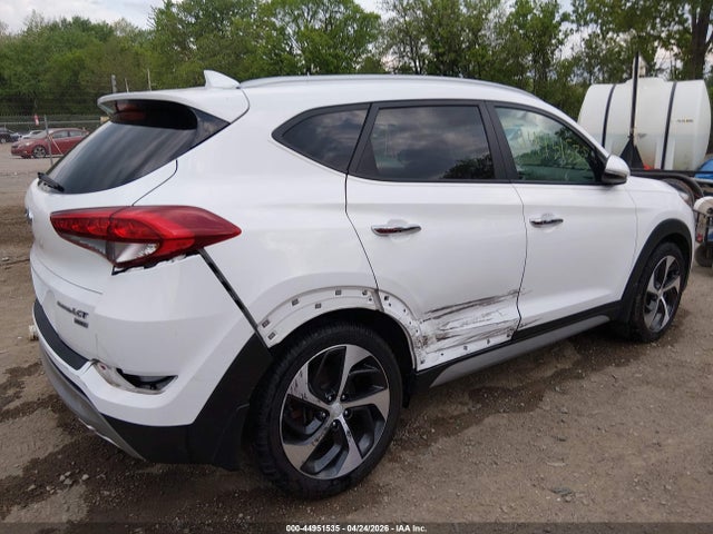 2017 Hyundai Tucson Limited მანქანა იყიდება აუქციონზე, vin: KM8J3CA20HU376503, აუქციონის ნომერი: 44951535