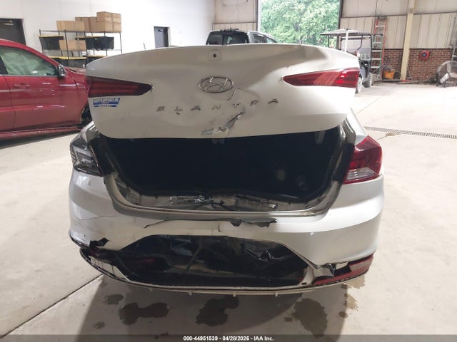 2019 Hyundai Elantra Sel მანქანა იყიდება აუქციონზე, vin: 5NPD84LF2KH467038, აუქციონის ნომერი: 44951539