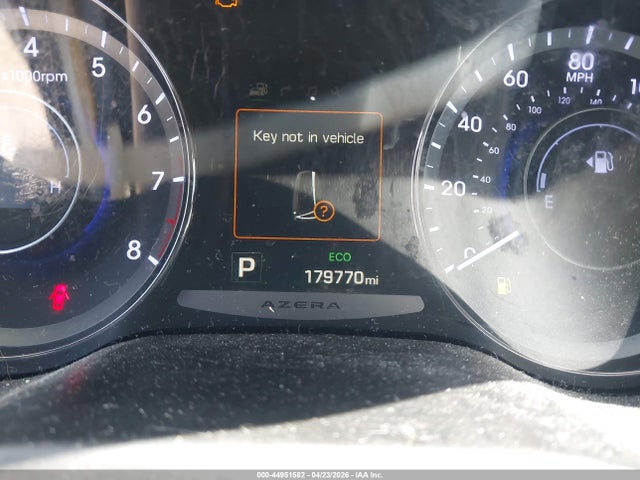 Aukcja sprzedaży 2017 Hyundai Azera, vin: KMHFG4JG6HA590389, numer aukcji: 44951582