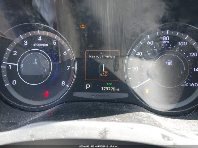 Aukcja sprzedaży 2017 Hyundai Azera, vin: KMHFG4JG6HA590389, numer aukcji: 44951582