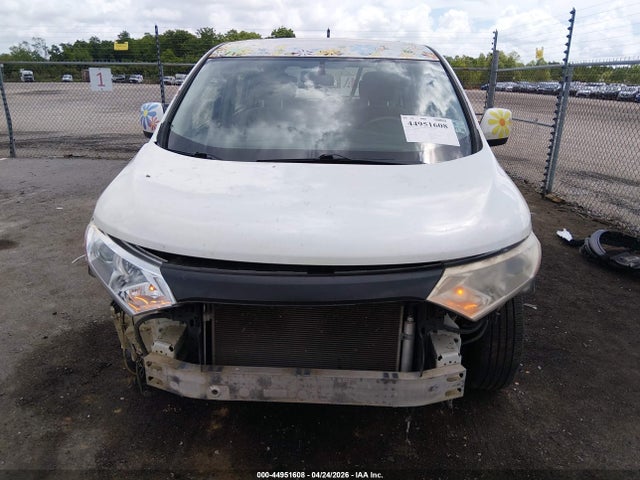 2014 Nissan Quest S მანქანა იყიდება აუქციონზე, vin: JN8AE2KP2E9100216, აუქციონის ნომერი: 44951608