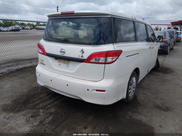 2014 Nissan Quest S მანქანა იყიდება აუქციონზე, vin: JN8AE2KP2E9100216, აუქციონის ნომერი: 44951608