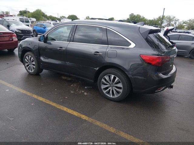 Acura Mdx Technology Package 2015 5FRYD4H46FB004181 Image 3