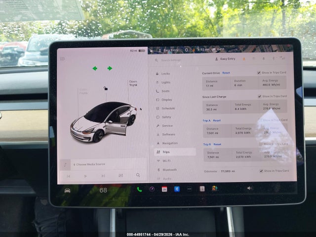 44951744 :رقم المزاد ، 5YJ3E1EAXLF611164 vin ، 2020 Tesla Model 3 Standard Range Plus Rear-wheel Drive/standard Range Rear-wheel Drive مزاد بيع