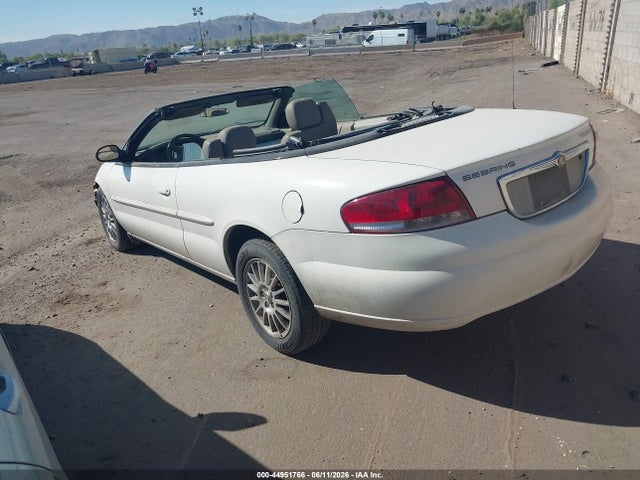 2006 Chrysler Sebring Touring მანქანა იყიდება აუქციონზე, vin: 1C3EL55R16N136350, აუქციონის ნომერი: 44951766