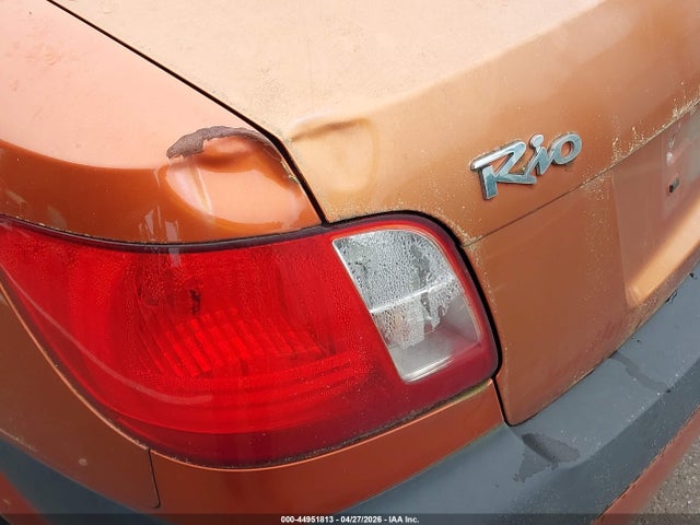 44951813 :رقم المزاد ، KNADE223X96516170 vin ، 2009 Kia Rio Lx مزاد بيع