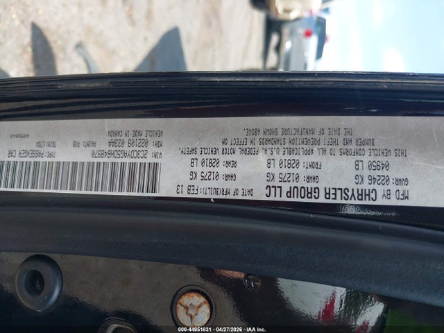 Aukcja sprzedaży 2013 Dodge Challenger Sxt, vin: 2C3CDYAG5DH648970, numer aukcji: 44951831