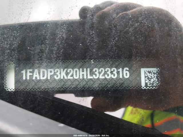 Aukcja sprzedaży 2017 Ford Focus Se, vin: 1FADP3K20HL323316, numer aukcji: 44951870