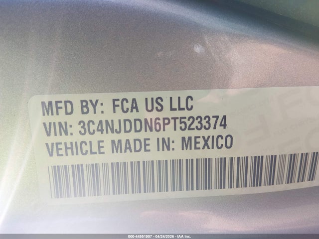 Продажа на аукционе авто 2023 Jeep Compass Trailhawk 4x4, vin: 3C4NJDDN6PT523374, номер лота: 44951907