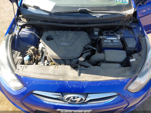 44951938 :رقم المزاد ، KMHCT4AE8CU042706 vin ، 2012 Hyundai Accent Gls مزاد بيع