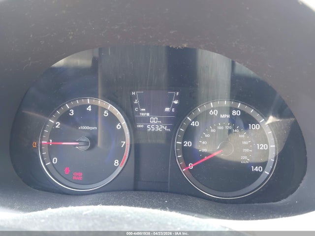 44951938 :رقم المزاد ، KMHCT4AE8CU042706 vin ، 2012 Hyundai Accent Gls مزاد بيع