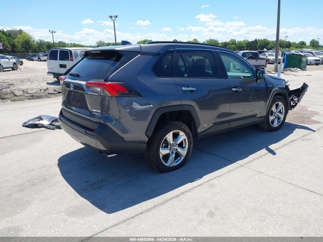 44952056 :رقم المزاد ، 4T3D6RFVXMU056861 vin ، 2021 Toyota Rav4 Hybrid Limited مزاد بيع
