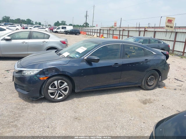 44952142 :رقم المزاد ، 19XFC2F56GE003051 vin ، 2016 Honda Civic Lx مزاد بيع