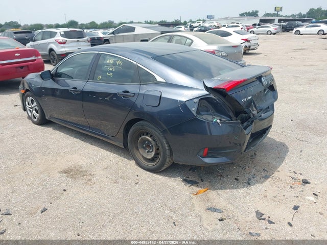 44952142 :رقم المزاد ، 19XFC2F56GE003051 vin ، 2016 Honda Civic Lx مزاد بيع