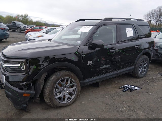 Auction sale of the 2025 Ford Bronco Sport Big Bend, vin: 3FMCR9BN6SRF06401, lot number: 44952151