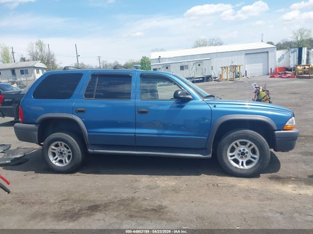 2003 Dodge Durango Sport/sxt მანქანა იყიდება აუქციონზე, vin: 1D4HS38N43F586978, აუქციონის ნომერი: 44952199