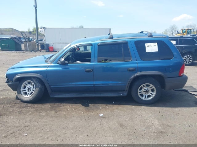 2003 Dodge Durango Sport/sxt მანქანა იყიდება აუქციონზე, vin: 1D4HS38N43F586978, აუქციონის ნომერი: 44952199