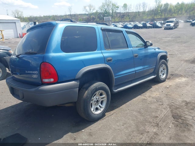 2003 Dodge Durango Sport/sxt მანქანა იყიდება აუქციონზე, vin: 1D4HS38N43F586978, აუქციონის ნომერი: 44952199