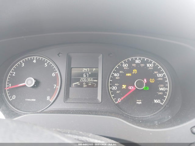 2011 Volkswagen Jetta 2.5l Se მანქანა იყიდება აუქციონზე, vin: 3VWDX7AJ1BM389550, აუქციონის ნომერი: 44952322
