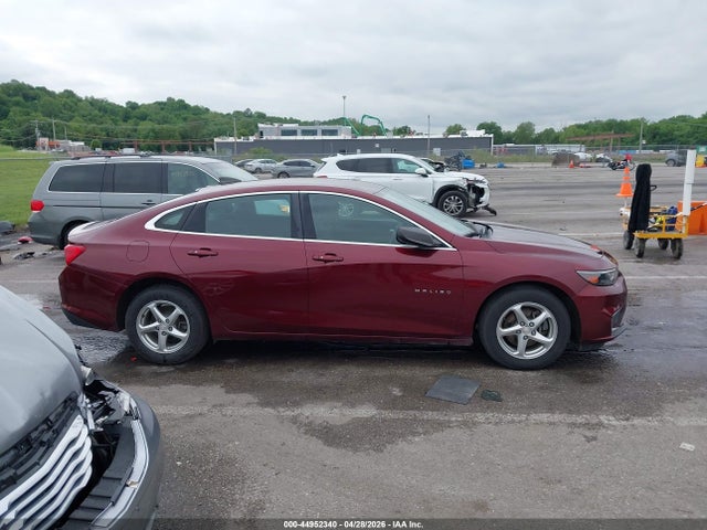44952340 :رقم المزاد ، 1G1ZB5ST1GF196181 vin ، 2016 Chevrolet Malibu Ls مزاد بيع