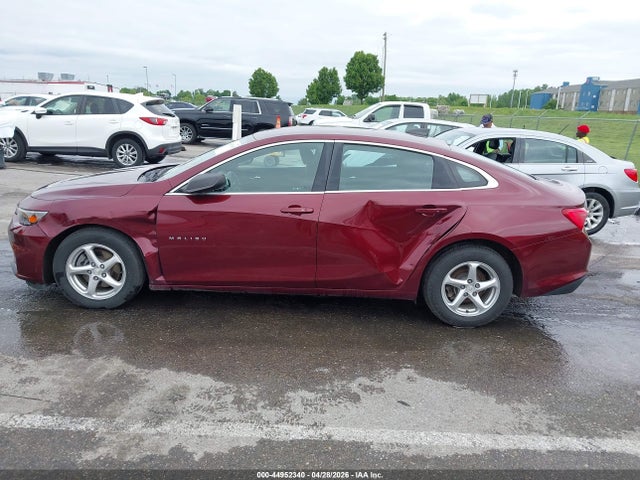 44952340 :رقم المزاد ، 1G1ZB5ST1GF196181 vin ، 2016 Chevrolet Malibu Ls مزاد بيع