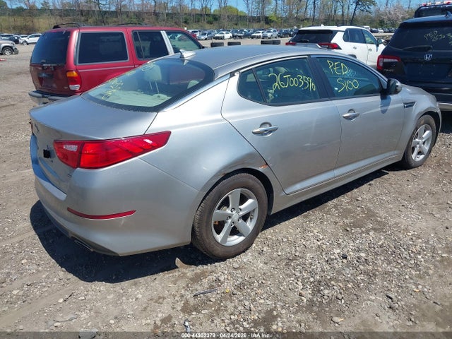 2015 Kia Optima Lx მანქანა იყიდება აუქციონზე, vin: 5XXGM4A78FG372456, აუქციონის ნომერი: 44952379