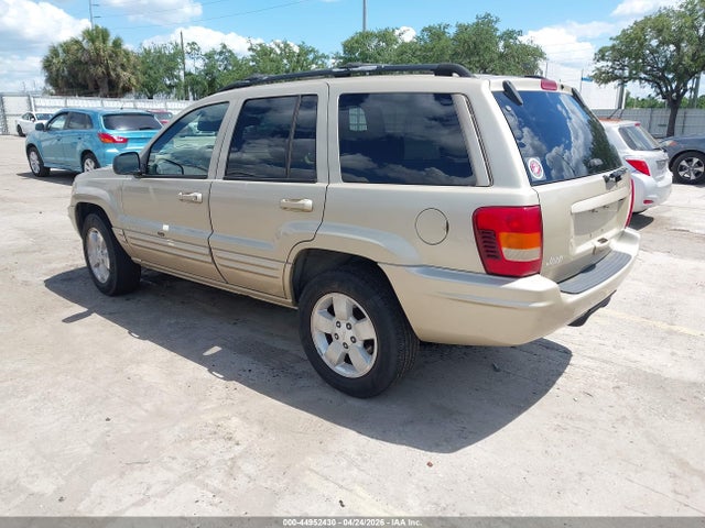 Продажа на аукционе авто 2001 Jeep Grand Cherokee Limited, vin: 1J4GX58S61C528679, номер лота: 44952430