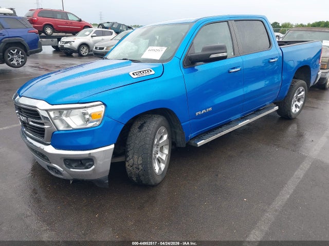 44952517 :رقم المزاد ، 1C6SRFFT8LN316618 vin ، 2020 Ram 1500 Big Horn  4x4 5'7 Box مزاد بيع