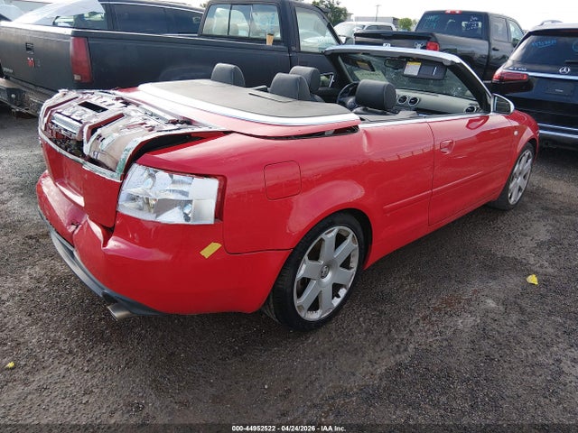 Продажа на аукционе авто 2004 Audi S4, vin: WUARL48H64K900771, номер лота: 44952522