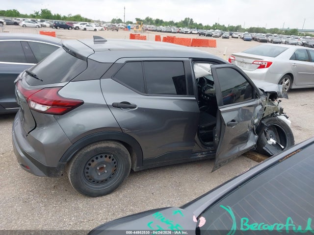 Продажа на аукционе авто 2022 Nissan Kicks S Xtronic Cvt, vin: 3N1CP5BV4NL503395, номер лота: 44952530
