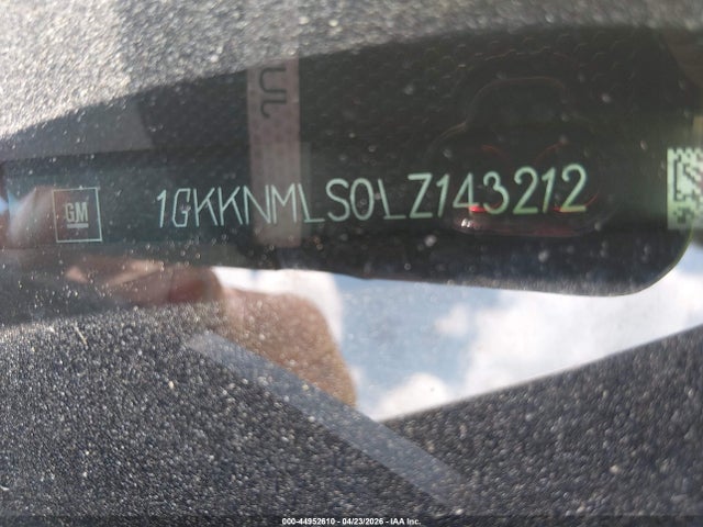 Продажа на аукционе авто 2020 Gmc Acadia Fwd Slt, vin: 1GKKNMLS0LZ143212, номер лота: 44952610