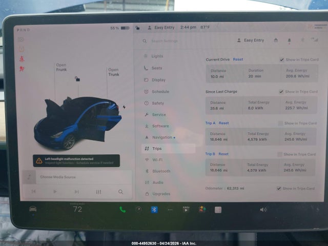 Aukcja sprzedaży 2021 Tesla Model 3 Standard Range Plus Rear-wheel Drive, vin: 5YJ3E1EA5MF985702, numer aukcji: 44952630