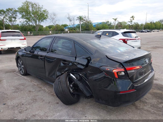 Продаж на аукціоні авто 2026 Honda Civic Hybrid Sport/sport Touring, vin: 2HGFE4F84TH319337, номер лоту: 44952702