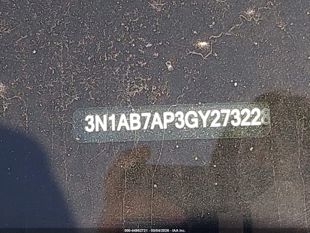 3N1AB7AP3GY273228 Nissan SENTRA SR