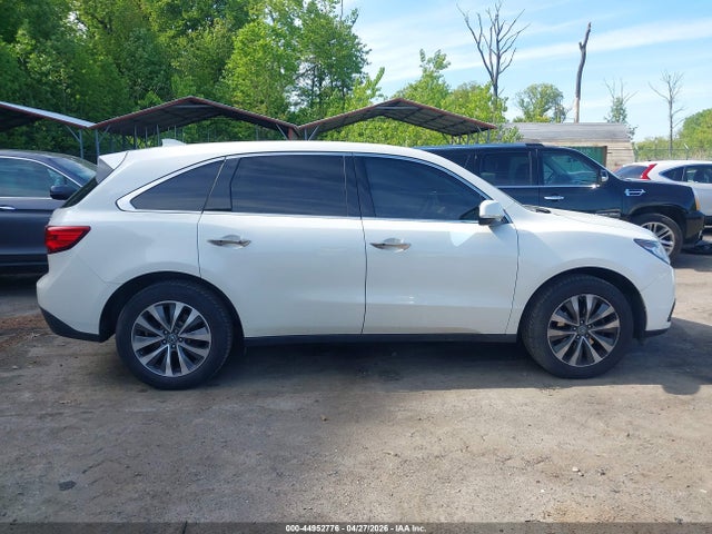 Продажа на аукционе авто 2016 Acura Mdx Technology   Acurawatch Plus Packages/technology Package, vin: 5FRYD4H45GB050828, номер лота: 44952776