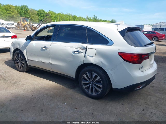 Продажа на аукционе авто 2016 Acura Mdx Technology   Acurawatch Plus Packages/technology Package, vin: 5FRYD4H45GB050828, номер лота: 44952776